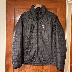 Fjallraven Women's Black Quilted Puffer Jacket